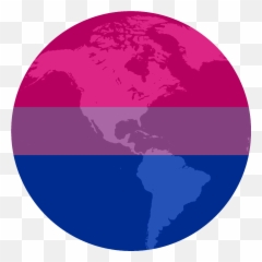 Bisexual Pride Globe - Language Png,Bisexual Flag Icon
