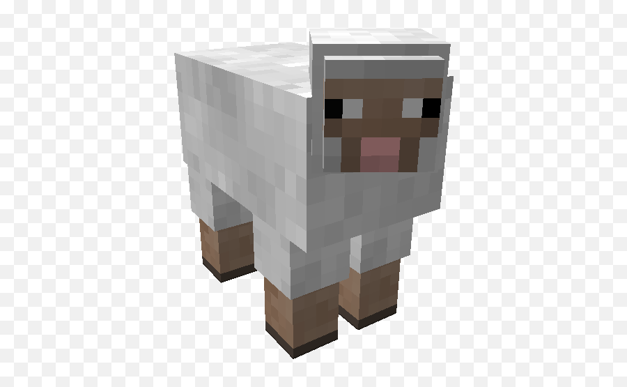 Minecraft Sheep - Transparent Minecraft Sheep Png,Minecraft Chicken Png