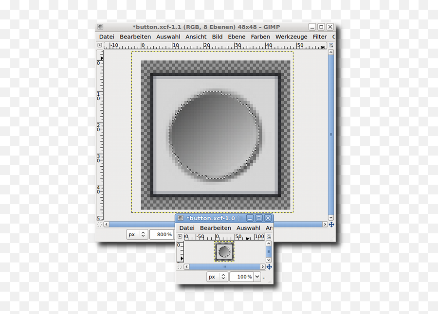 Gimp Tutorial Web - Dot Png,Icon Erstellen Gimp