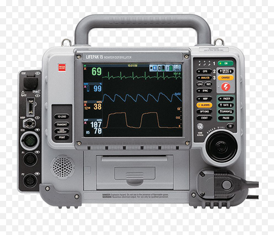 Physio - Control Lifepak 15 12 Lead Biphasic Version 1 Defibrillator Monitor Refurbished Lifepak 15 Png,Owa Icon