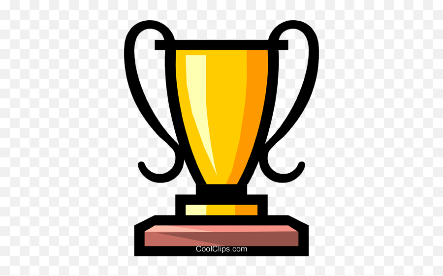 Symbol Of A Trophy Royalty Free Vector Clip Art Illustration - Horizontal Png,Trophy Cup Icon