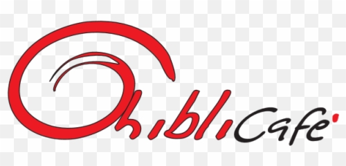 Ghibli Café Script Logo Download - icon png svg Dot
