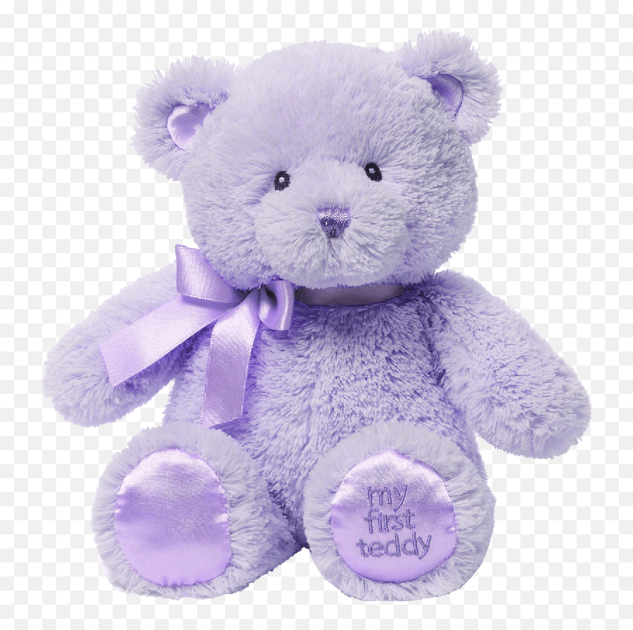 The Purple Teddy Bear A Christmas Story Gund Stuffed - Teddy Bear Doll Png,Gummy Bear Png