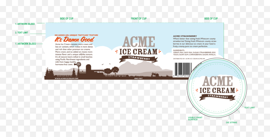 Acme Ice Cream Ohara Alexander Png Texture