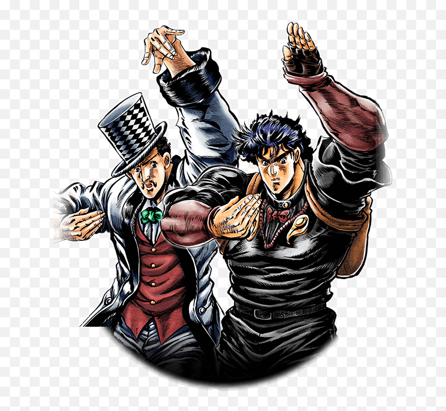 Ssr Jonathan Joestar And William Anthonio Zeppeli - Jojoss Wiki Jonathan Joestar And Zeppeli Png,Jonathan Joestar Icon