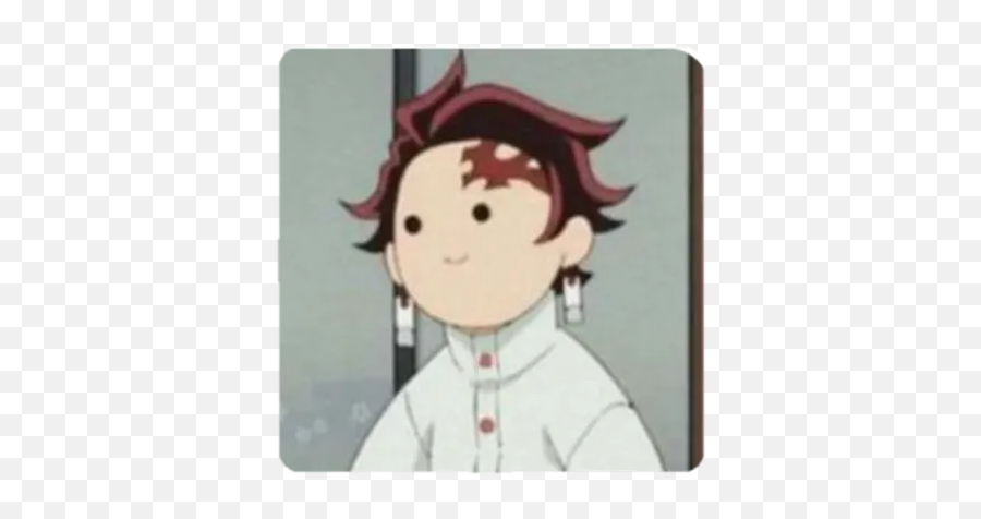 U2022u2022u2022u2022 By - Sticker Maker For Whatsapp Kimetsu No Yaiba Frames Png,Tanjiro Icon