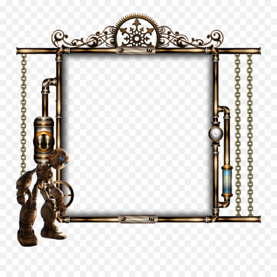 Frame Transparent Png Steampunk Clipart - Full Size Clipart Steampunk Frame Png,Steampunk Png