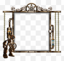Frame Transparent Png Steampunk Clipart - Full Size Clipart Steampunk Frame Png,Steampunk Png
