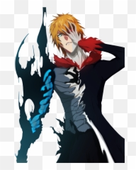 Ichigo Kurosaki - Ichigo Quincy Hollow Shinigami Png,Bleach Png