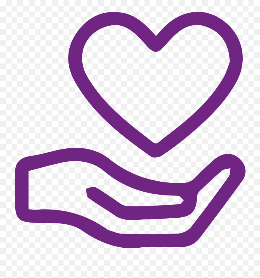 Donate Uganda Cancer Society Png Purple Heart Icon