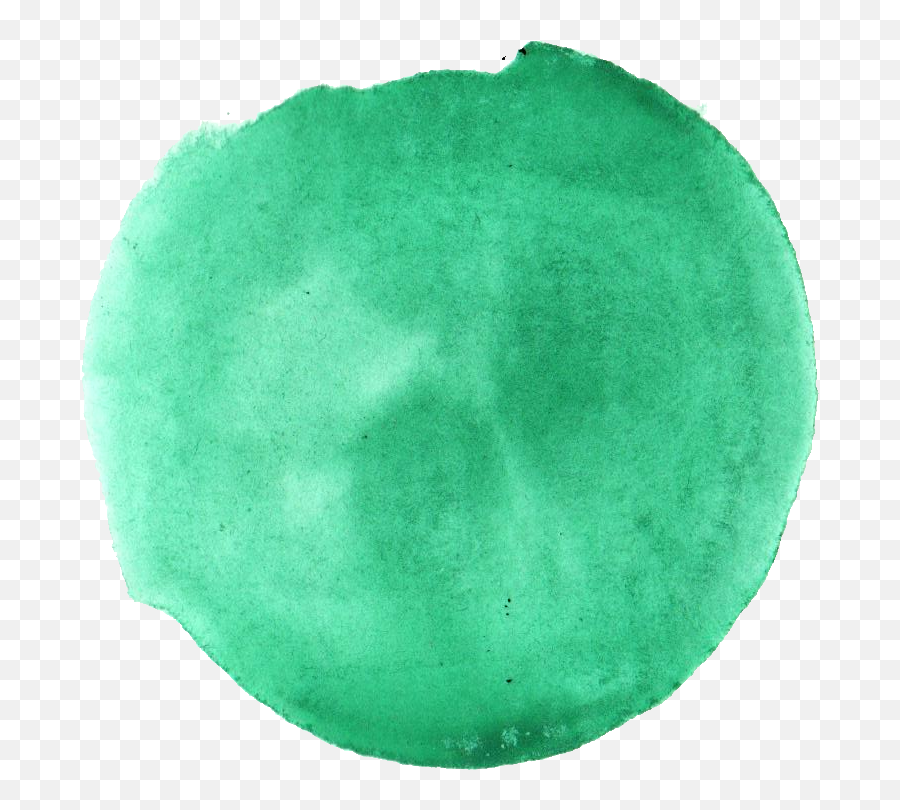 6 Green Watercolor Circle Png Transparent Onlygfxcom - Green Paint Circle Png,Green Transparent Background