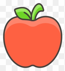 Red Apple Emoji Icon Clipart - Full Size 4203400 png