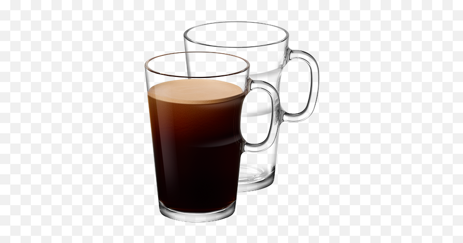 View Coffee Mug Glass Cup - View Mug Nespresso Chile Png,Glass Cup Png