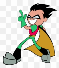Library Of Teen Titan Banner Free Download Png Files - Teen Titans Go Robin Boy,Teen Titans Logo Png