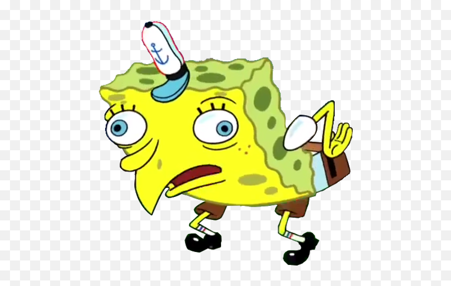 Distance Fading Sprays - Spongebob Mocking Meme Transparent Png,Mocking Spongebob Png