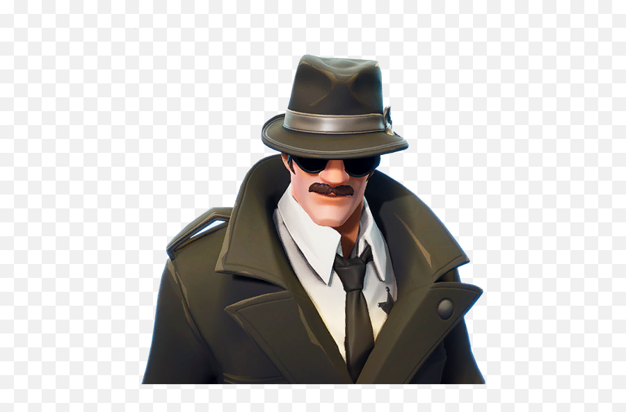 Fortnite Icon Character Png 169 - Noir Fortnite,Fedora Png