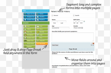 Download Hd Segment Advanced Forms Into - Fields Date png