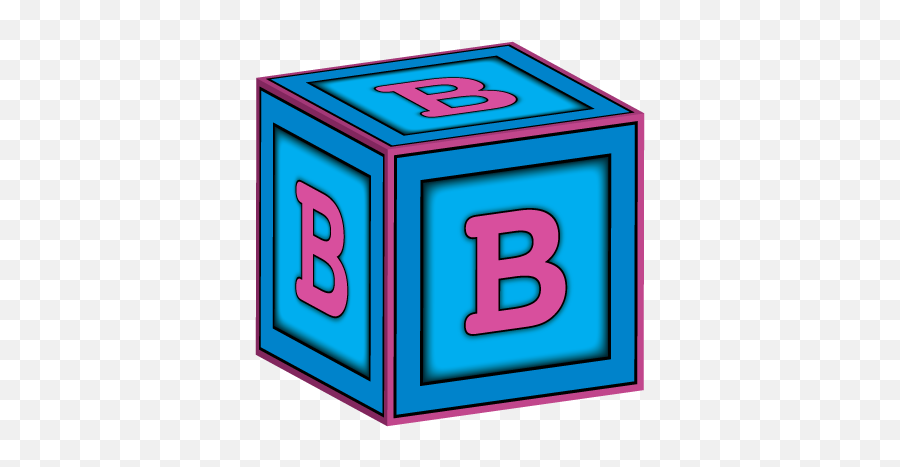 3d Baby Block - Baby Block Letter S Png,B Png