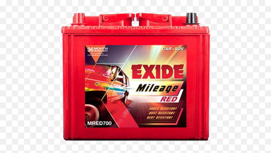 Automotive Battery Png Transparent - Exide Car Battery,Batteries Png