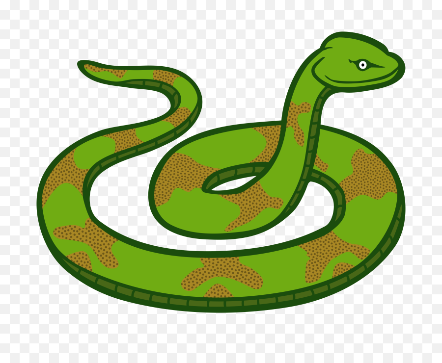 Download Scary Snake Clipart - Clipart Of A Snake Png,Snake Transparent Background