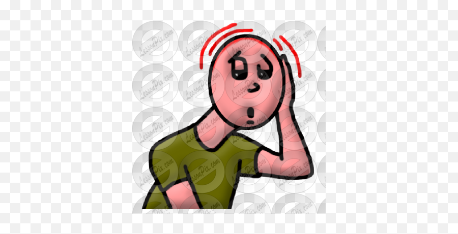 Lessonpix Mobile - Cartoon Png,Headache Png