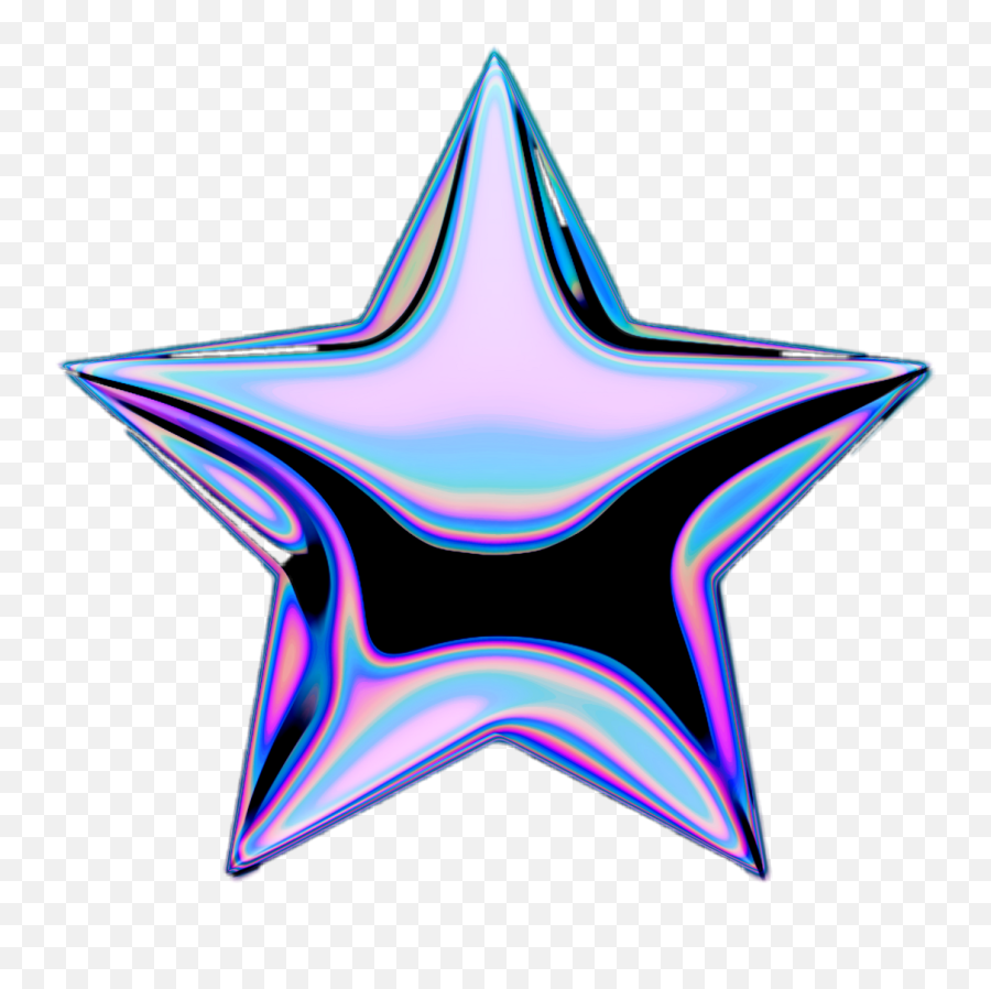 Holo Holographic Shootingstar Stars - Star Emoji Png,Hologram Png