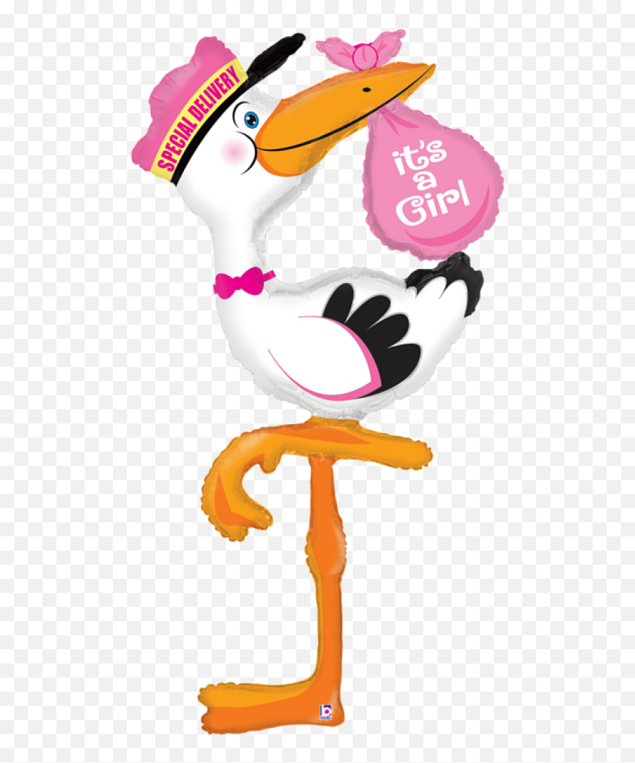 Storch - Stork For Baby Girl Png,Its A Girl Png