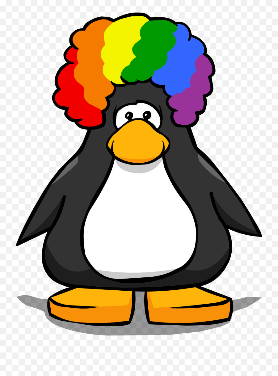 Clown Hair Pc - Club Penguin Ponytail Png,Clown Hair Png