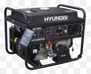 Hyundai Power Equipment Hg7500e - Open Frame Petrol Png,Png Generator