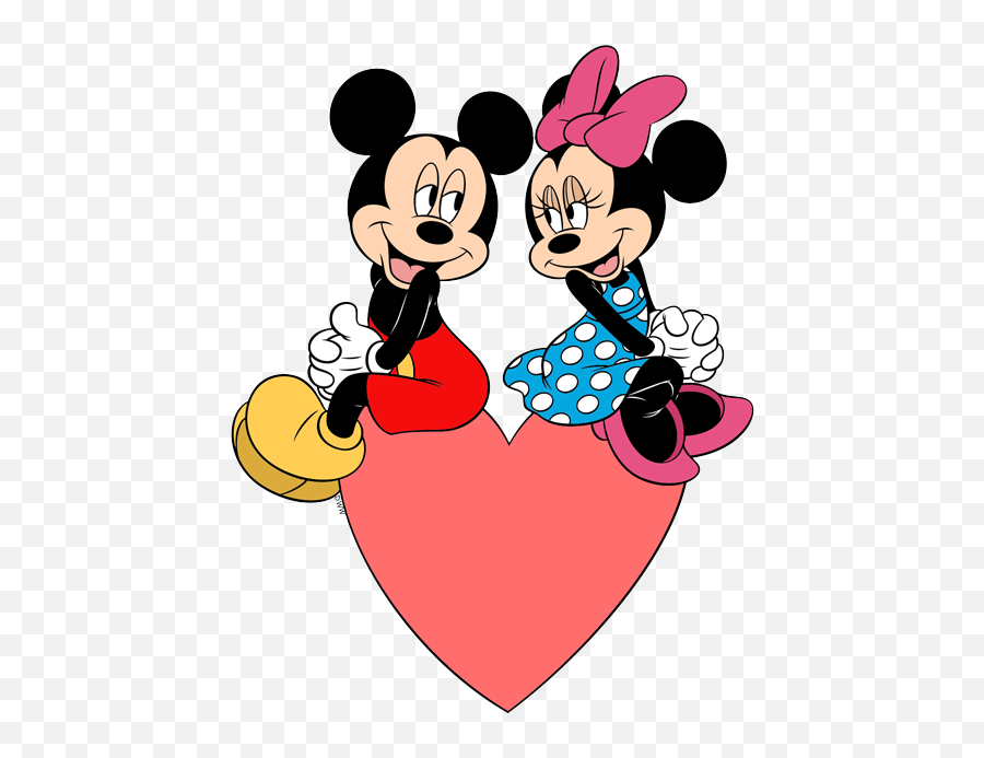 Download Free Png Disney Valentineu0027s Day Clip Art 2 - Clipart Happy Valentines Day Disney,Valentine Heart Png
