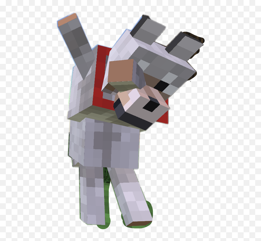 Popular And Trending Dab Stickers - Minecraft Wolf Transparent Background Png,Dabbing Emoji Png