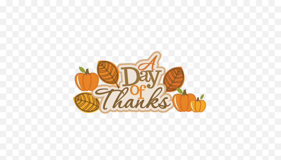 A Day Of Thanks Svg Scrapbook Title Thanksgiving - Pink Nail Polish Colors Png,Thanks Png