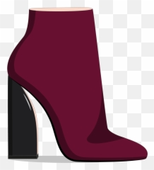 Download Heels Drawing Ankle Boot - Fashion Boot Png Image Basic Pump,Boot Png