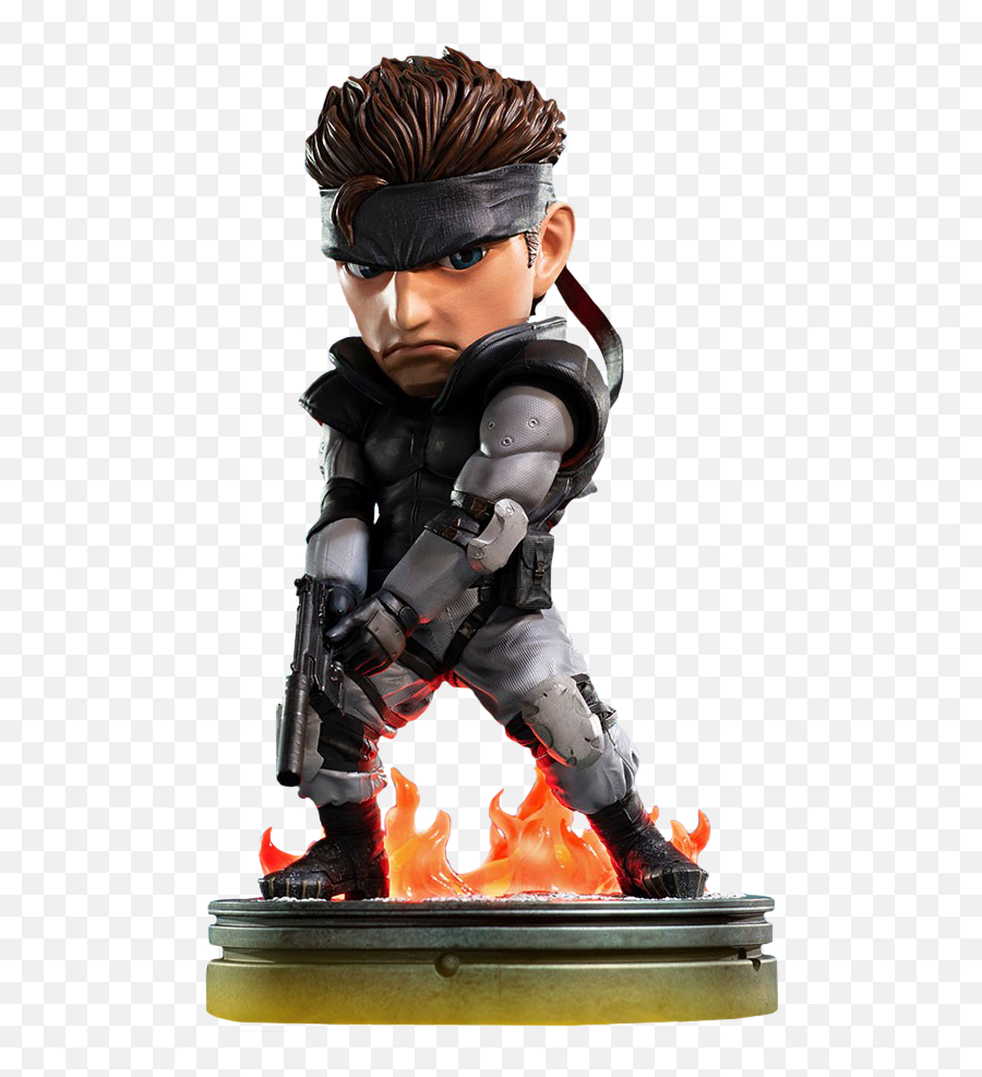 Metal Gear Solid - Solid Snake 8 Inch Pvc Statue Metal Gear Solid Snake Png,Metal Gear Png