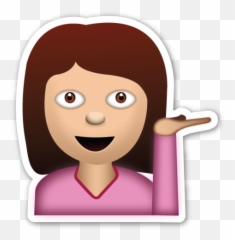 Girl Emoji - Thank You For Listening png