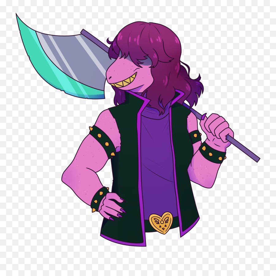 Skinned Purple Anime Png Black - Cartoon,Anime Character Png