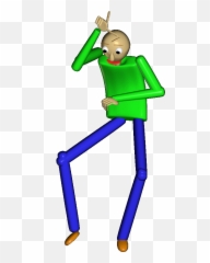 Best Of Meme Gif Transparent - KATAMORE Baldi Doing Default Dance png