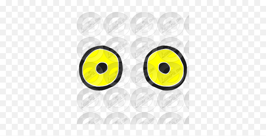 Monster Eyes Stencil For Classroom Therapy Use - Great Circle Png,Monster Eyes Png