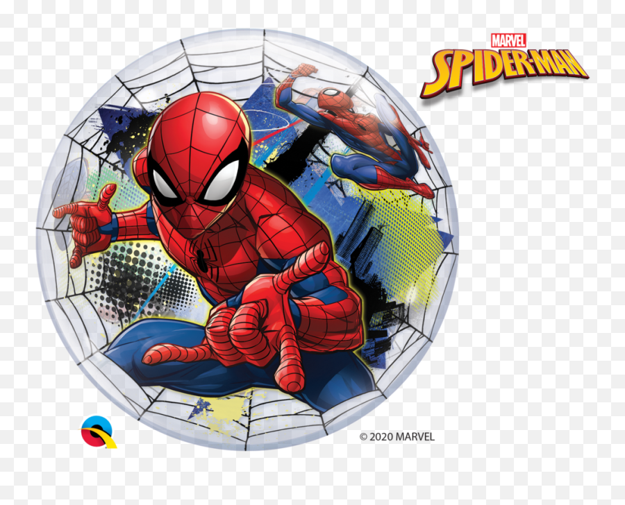 Marvelu0027s Spider - Man Web Slinger Bubble Balloon Spiderman Birthday Party Png,Spider Man Web Png