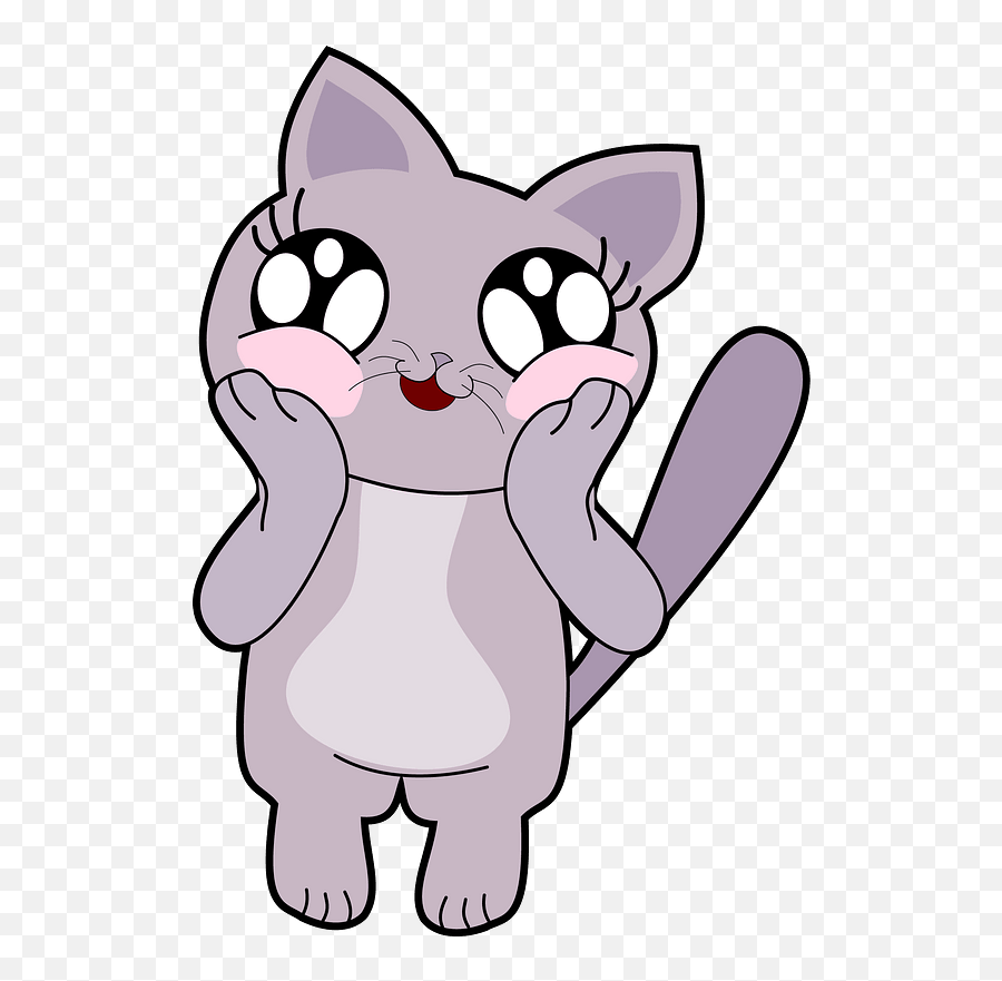 Cat In Love Clipart Free Download Transparent Png Creazilla - Cat In Love Clipart,Cat Nose Png