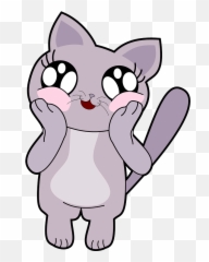 Cat In Love Clipart Free Download Transparent Png Creazilla - Cat In Love Clipart,Cat Nose Png
