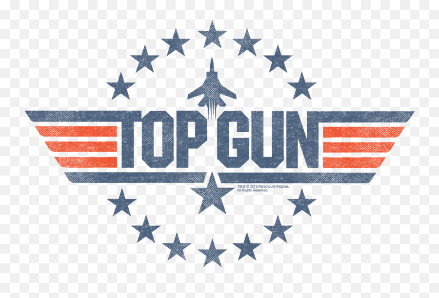 Spreadshirt Top Gun Logo Sticker, 10 x 10 cm, White Matte : Amazon.co.uk:  Home & Kitchen