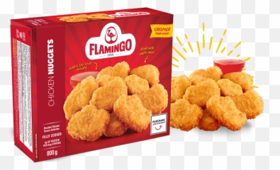 Chicken Nuggets - Flamingo Chicken Nuggets Png,Chicken Nugget Png