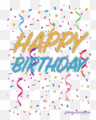 Happy Birthday - Dot png