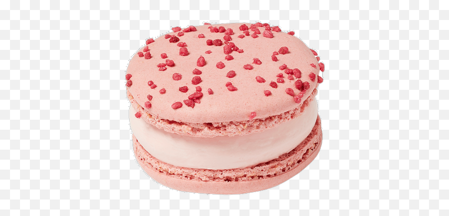 Iced Macaron Rose - Cake Decorating Supply Png,Macaron Png