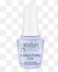 Gelish Structure Clear Gel - Dmk Direct Delivery Vitamin C Png,Transparent Nails
