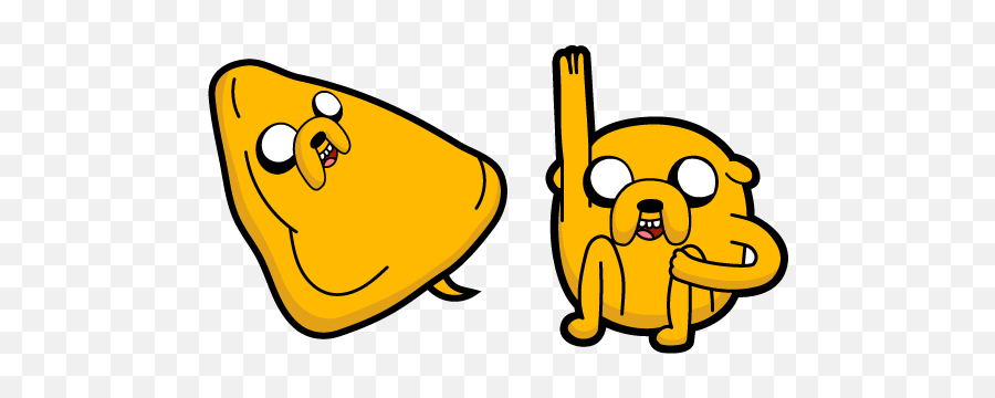 Adventure Time Jake The Dog Cursor U2013 Custom Browser - Adventure Time Cursors Png,Adventure Time Png