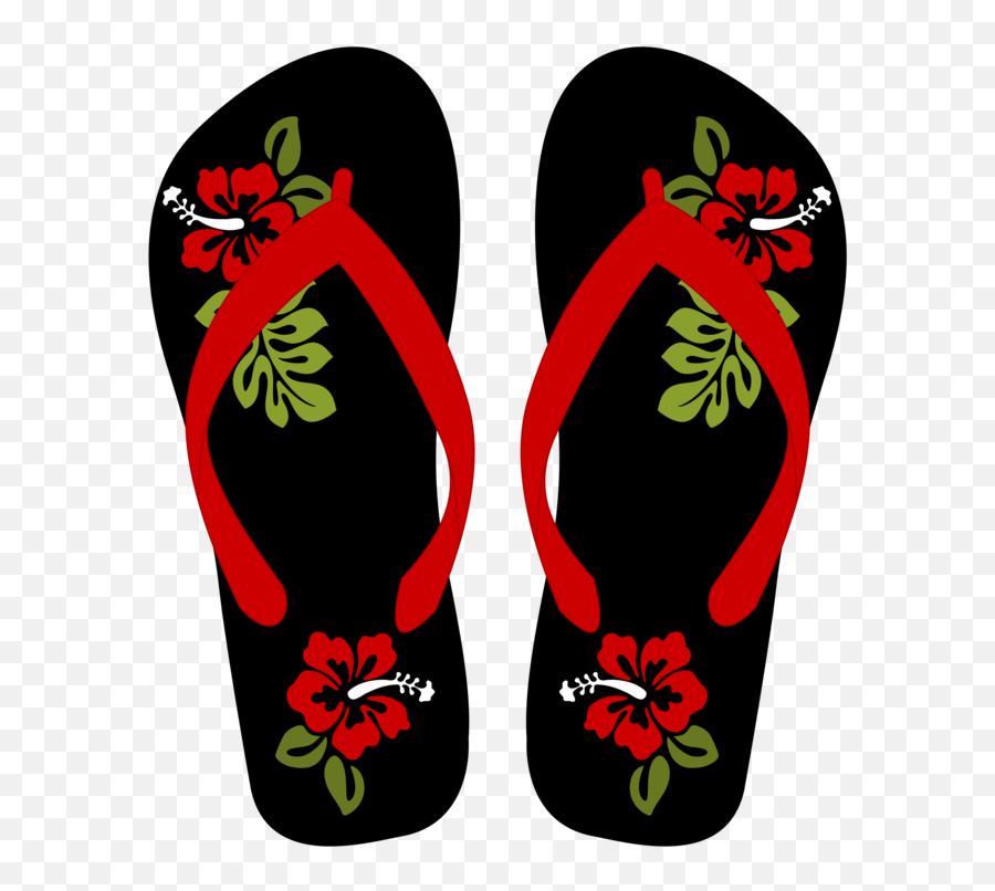 Plantsandalshoe Png Clipart - Royalty Free Svg Png Flip Flop Images Clip Art Hawaiian,Flip Flops Transparent Background