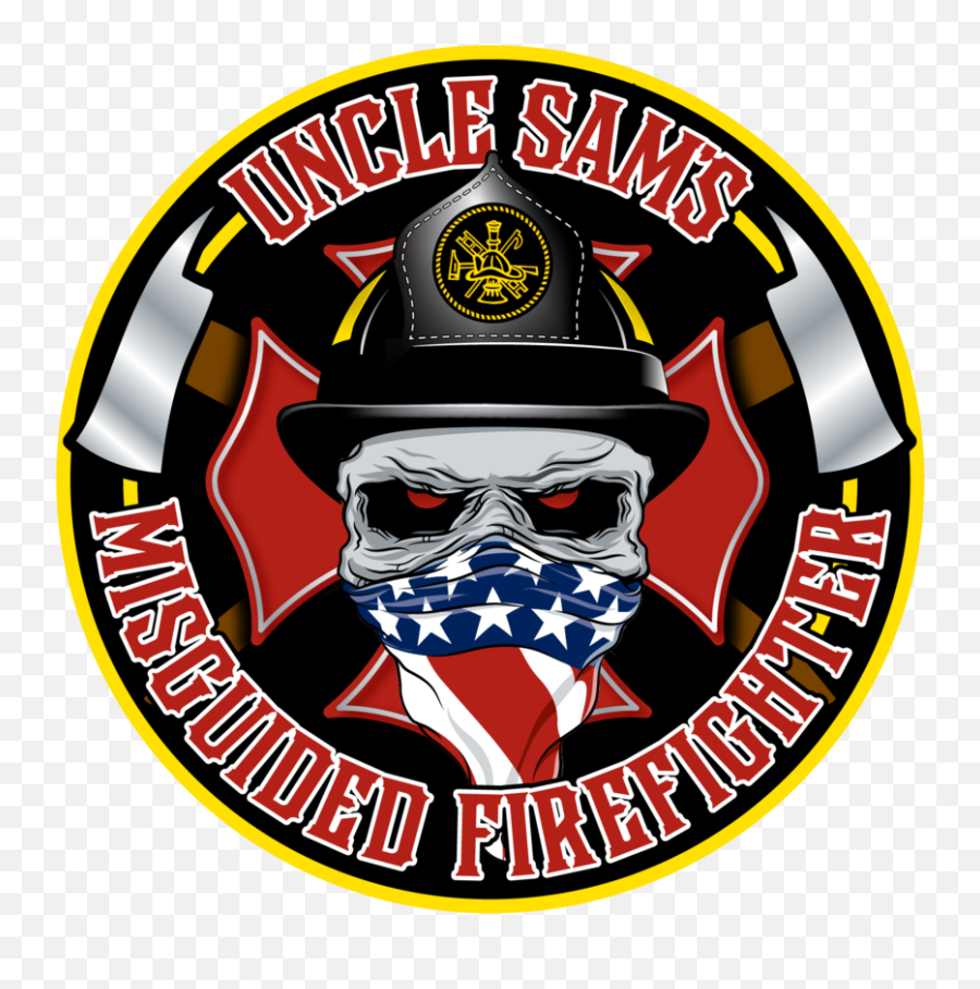 Misguided Firefighter Decal 5 - Us Marines Png,Uncle Sam Hat Png