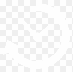 Ic - Reloj Blanco Png